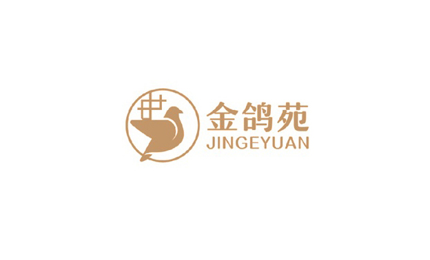 金鴿苑餐飲品牌logo-標派微型VI設計-深圳VIS設計-品牌策劃定位升級-VI視覺識別系統-寶安品牌logo商標設計-福永logo設計公司